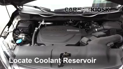 2018 Honda Odyssey EX-L 3.5L V6 Coolant (Antifreeze) Add Coolant